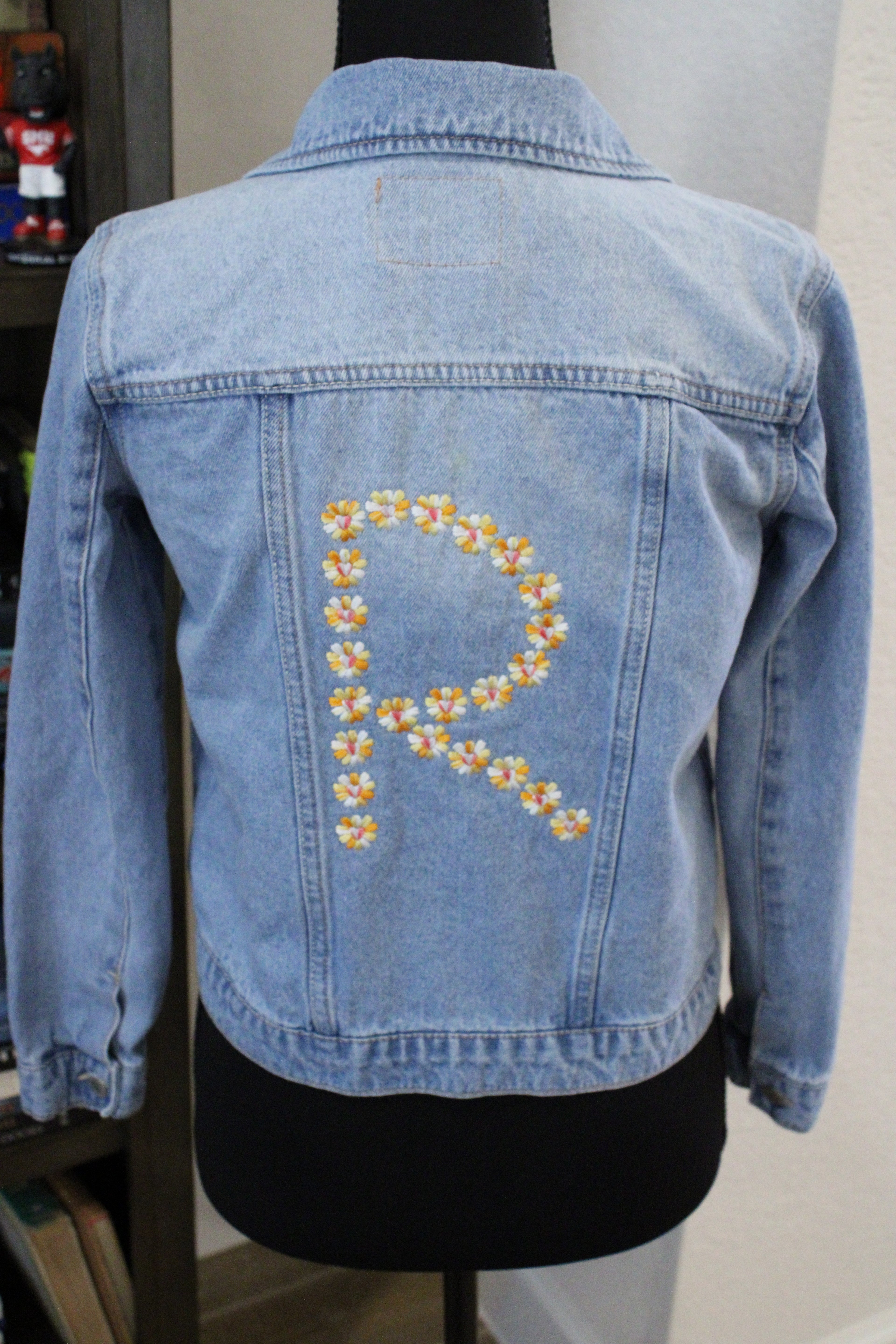 🧥 Personalized Kids Denim Jacket