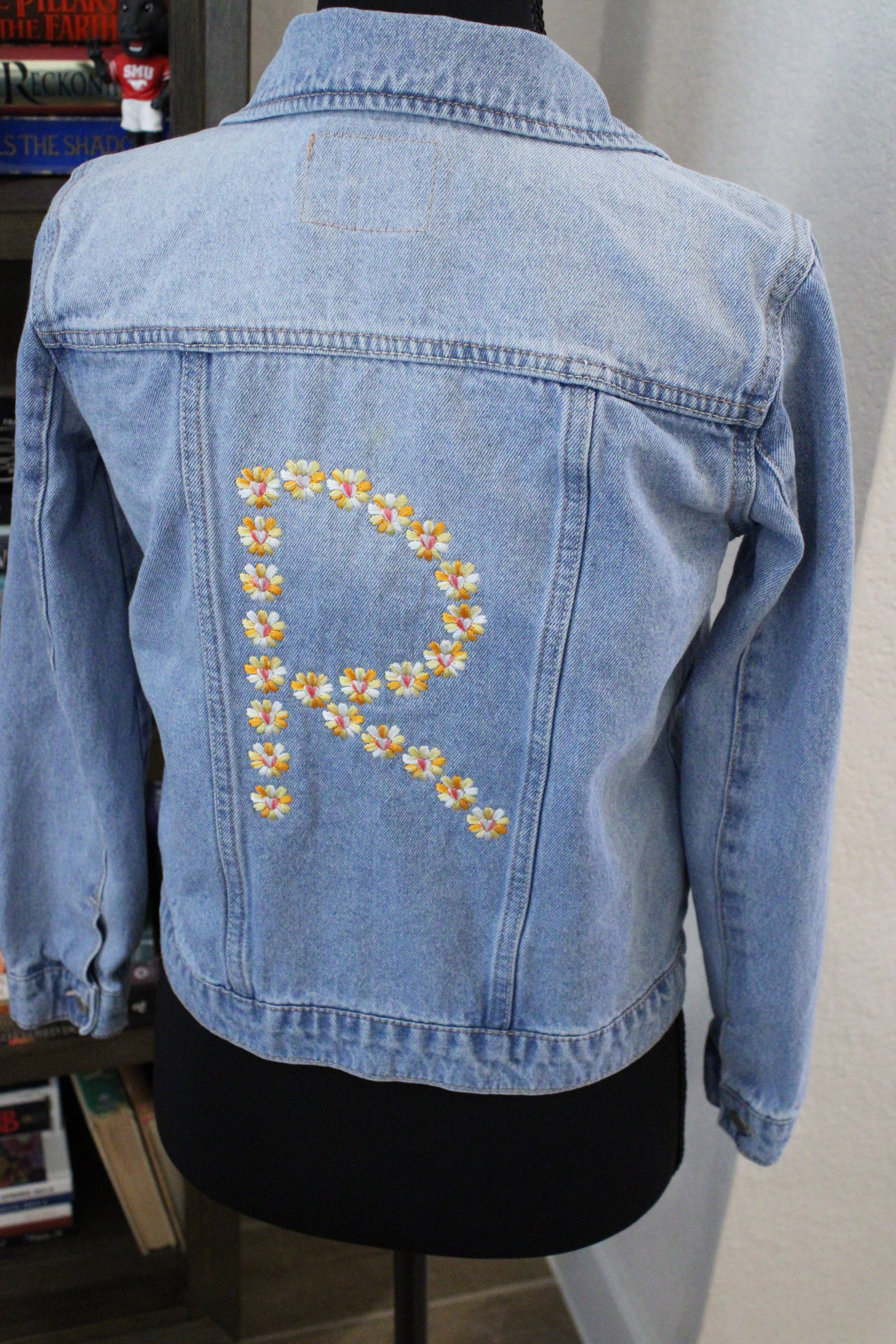 🧥 Personalized Kids Denim Jacket