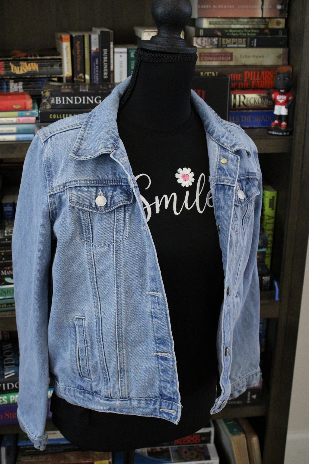 🌼 Smile Flower Power – Girls Winter Shirt