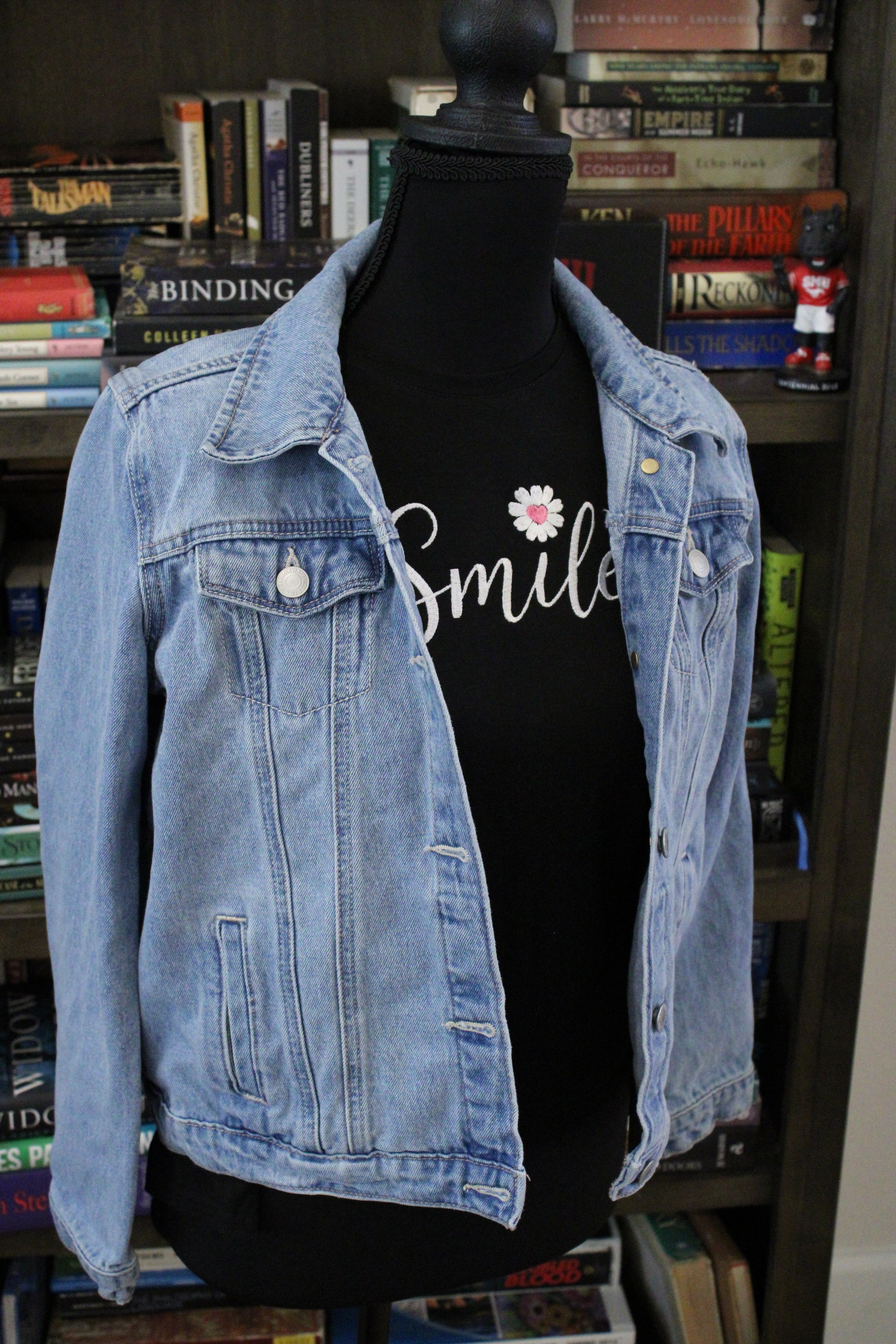 🌼 Smile Flower Power – Girls Winter Shirt