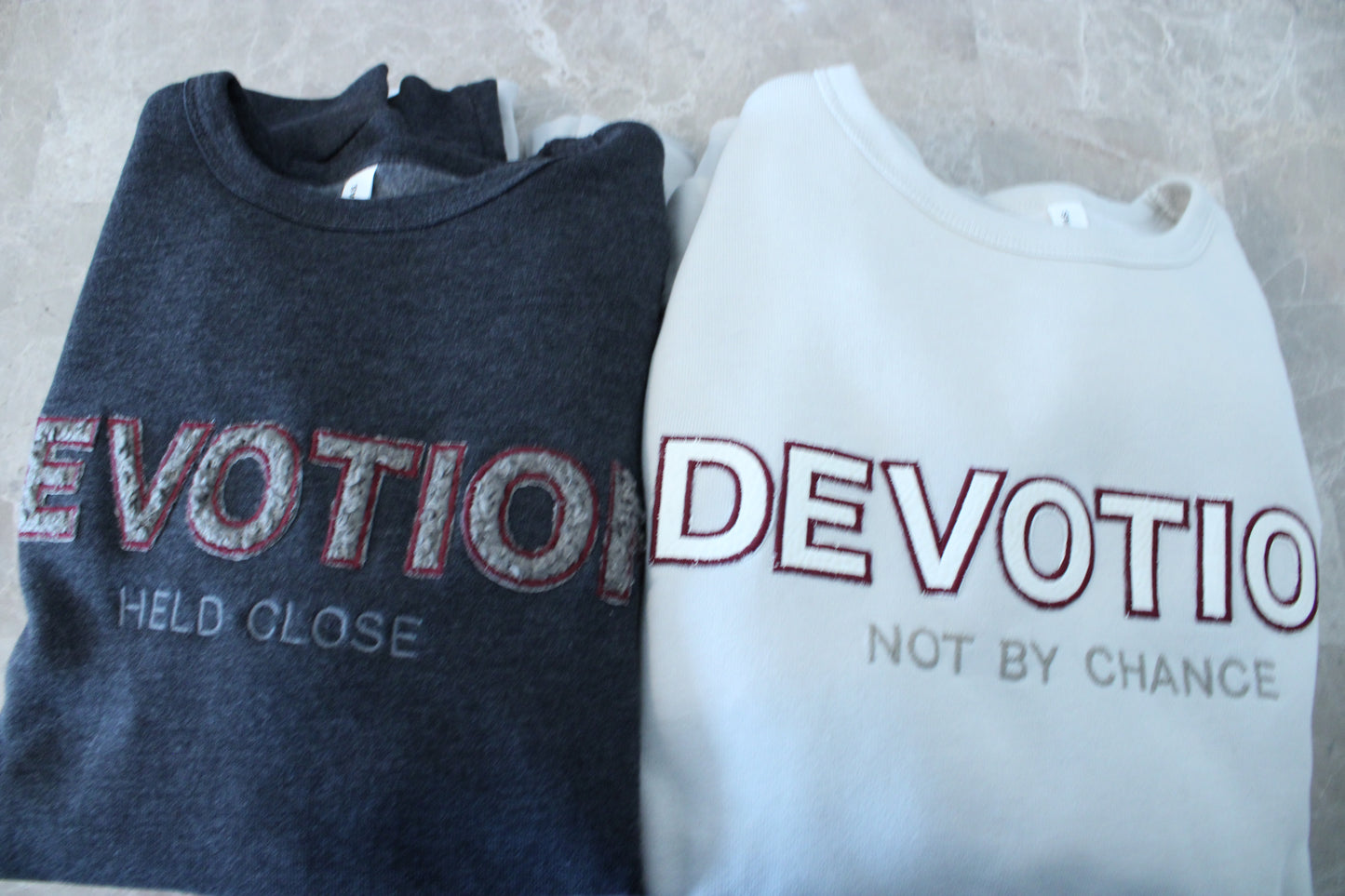 DEVOTION Couple Set — Grey + Natural (Texture Mix)